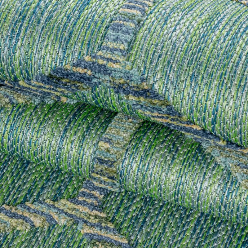 Ayyildiz koberce Kusový koberec Bahama 5151 Green – na von aj na doma - 80x250 cm