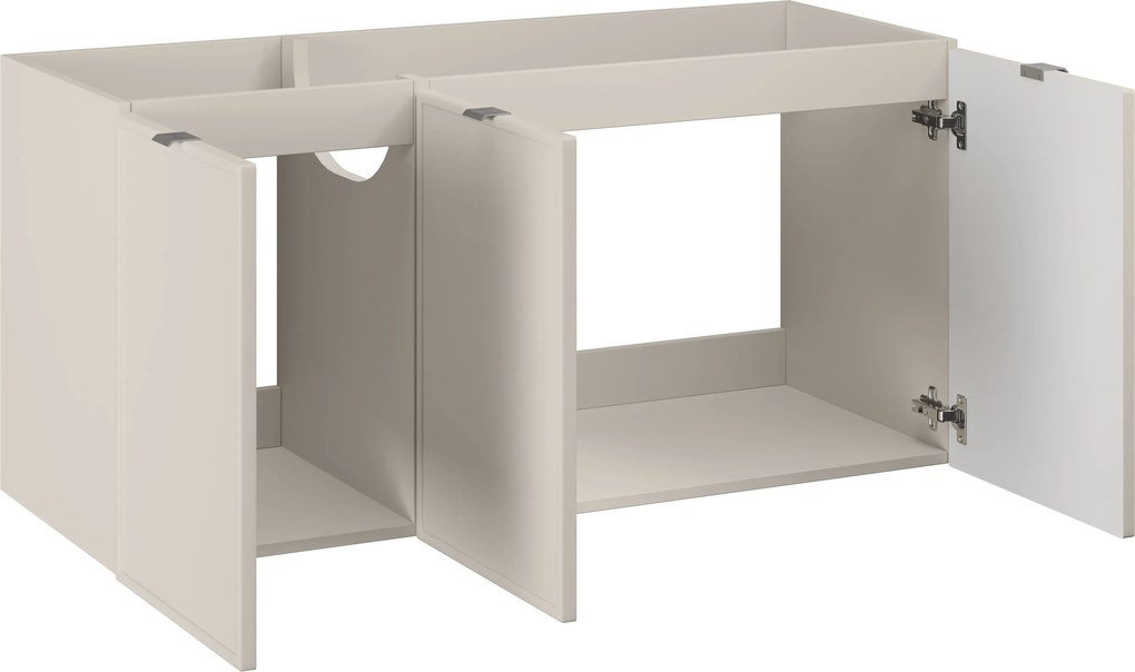 Comad Kúpeľňová skrinka pod umývadlo Bella Cashmere 120 kašmír