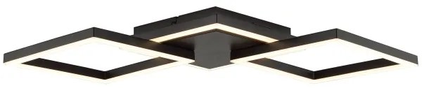 Brilliant - LED stropné svietidlo JORVIC LED/21W/230V 28x61,5 cm čierne