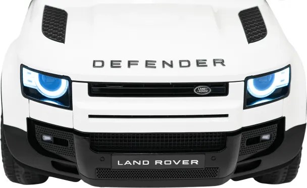 Elektrické autíčko Land Rover Defender biele