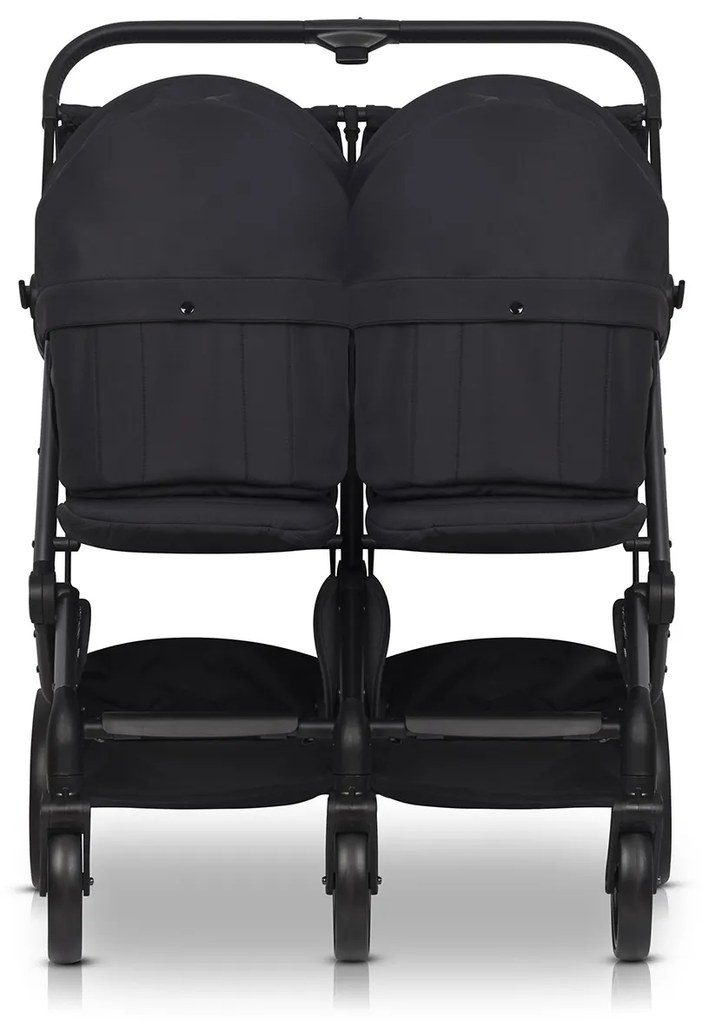 Súrodenecký kočík EasyGo Echo Ebony Black
