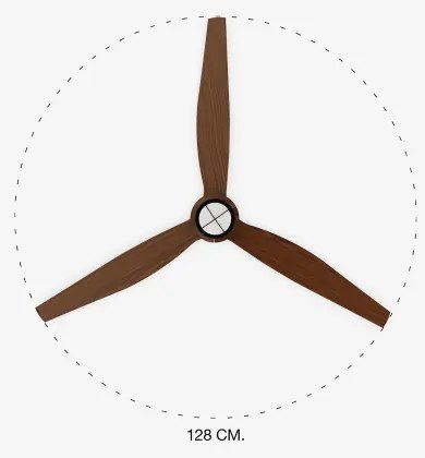 FARO 33395-10 - LED Stropný ventilátor JUST FAN LED/16W/230V pr. 128 cm + DO