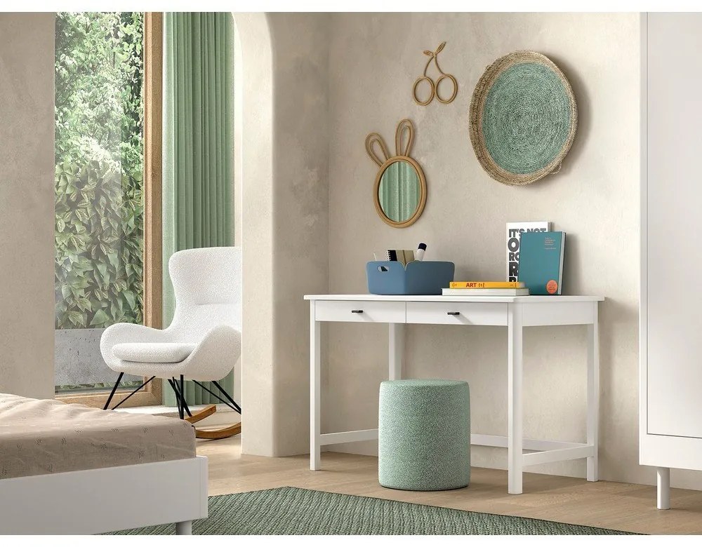 Detský písací stôl z bukového dreva 60x120 cm Forrest – Vipack