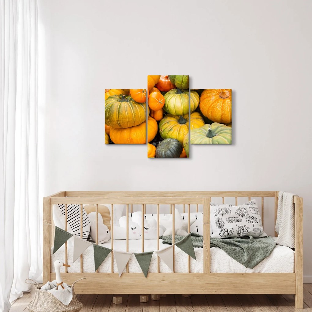 Obraz - Jesenná tekvica (90x60 cm)