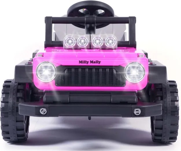 Elektrické autíčko Prime 2v1 ružové