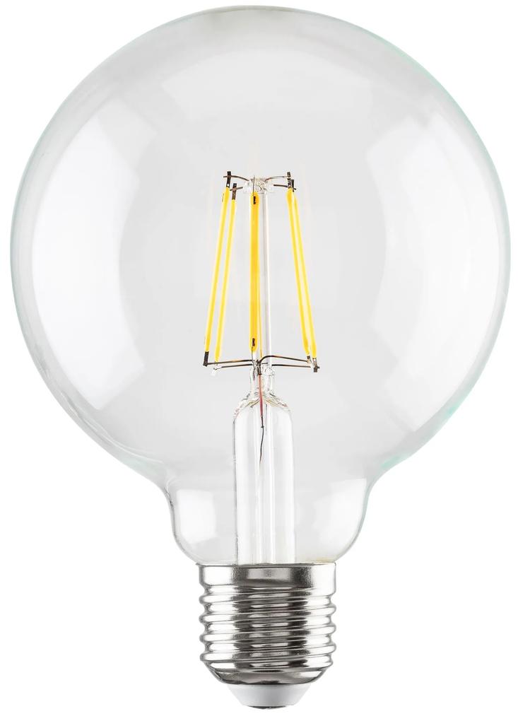 RABALUX LED žiarovka, E27, G95, 7W, neutrálna biela / denné svetlo