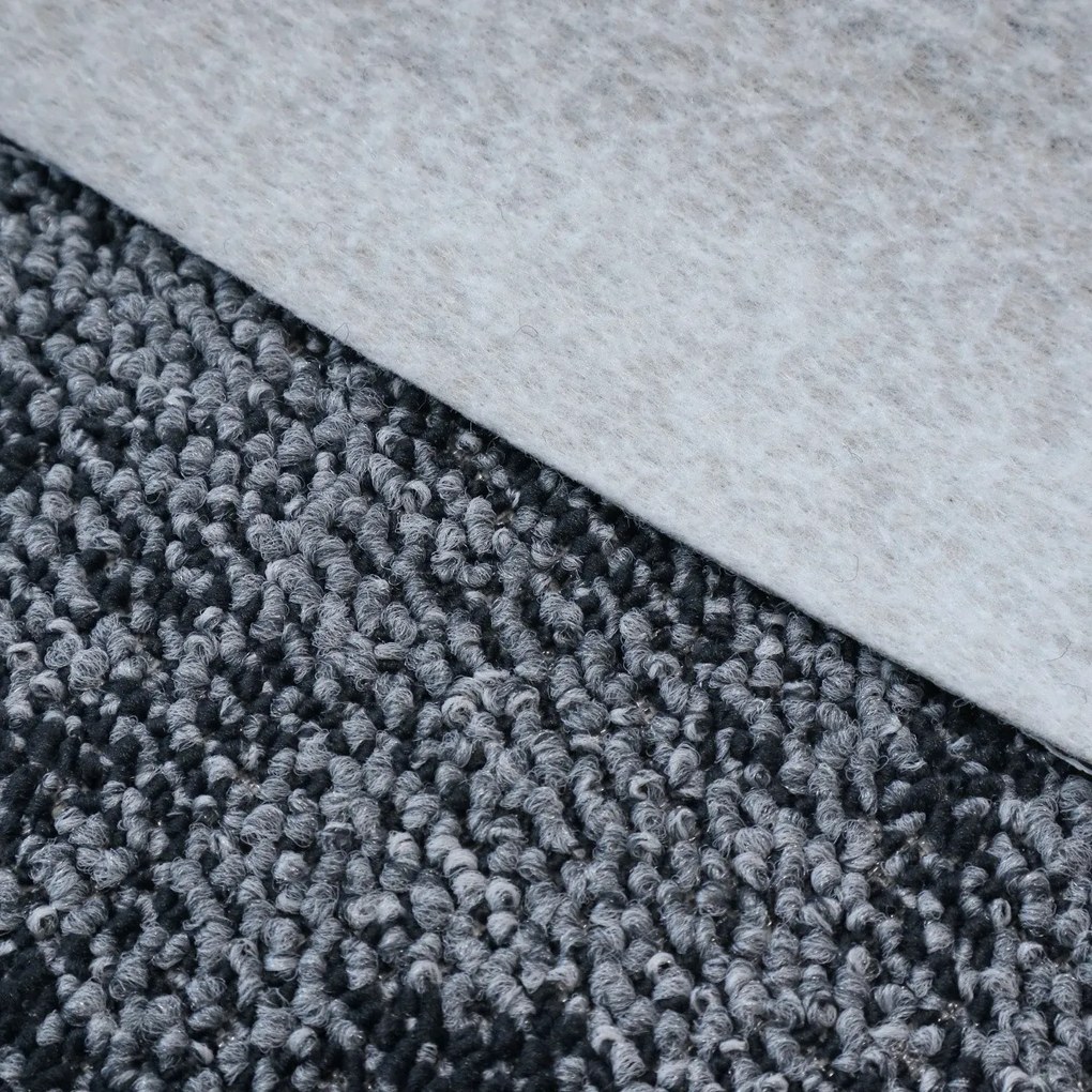 Metrážny koberec Marbeline 174 šedý, na mieru, šíře 4m, šedá, filc, detská izba, Spoltex