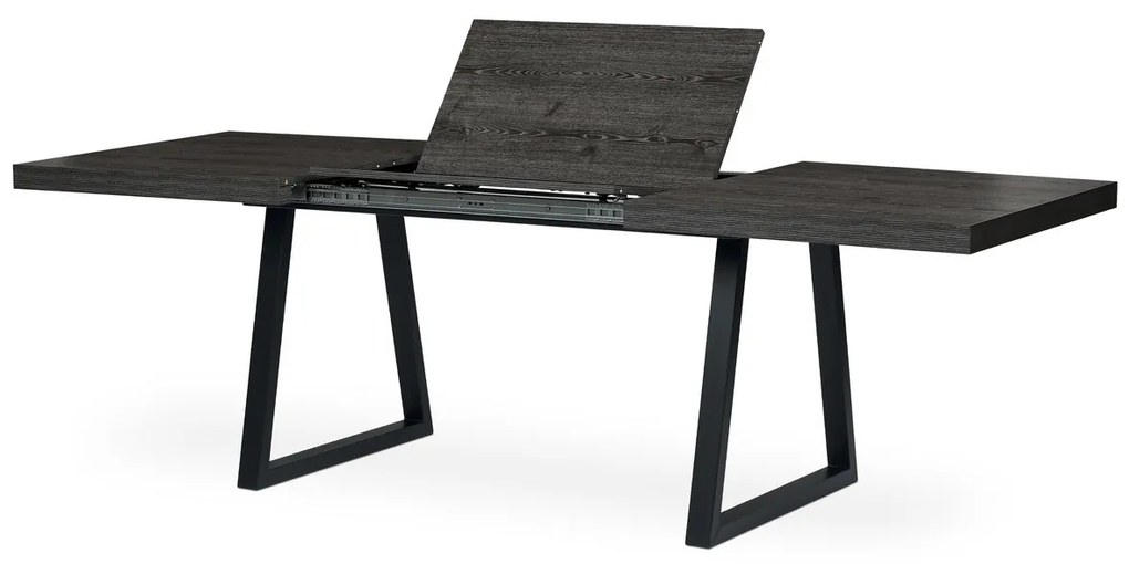 Rozťahovací jedálenský stôl R5624 GREY, sivý dub