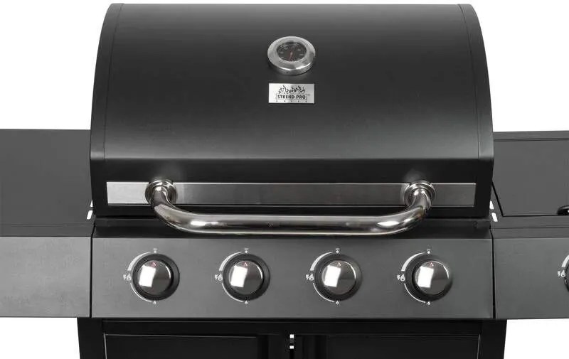 ST Záhradný plynový gril 4+1 horáky BBQ