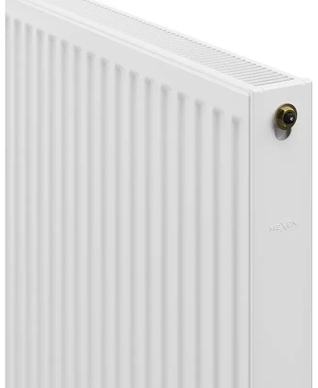 Mexen, Panelový radiátor Mexen CV21 400 x 400 mm, spodné pripojenie, 371 W, biely - W621-040-040-00