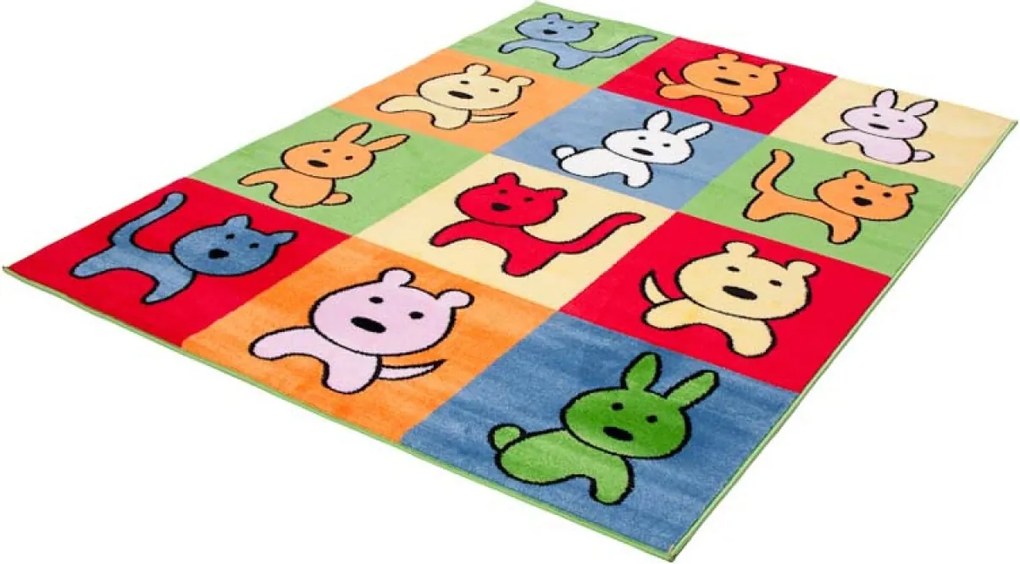 TA Koberec D572B ZELENÝ KINDER CFV