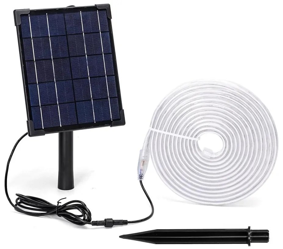 Aigostar B.V. Aigostar - LED RGB Stmievateľný solárny pásik LED/5W/3,2V 5+2m IP65 + DO AI1745