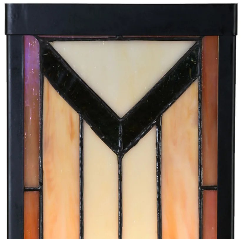 Nástenná Tiffany lampa PRISM ACRUX 40*16