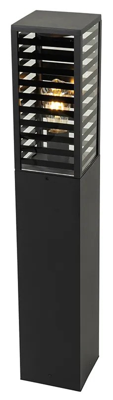Moderné vonkajšie stojaca lampa čierna 80 cm IP44 - Reims