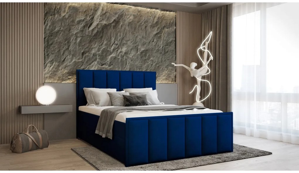 ČALÚNENÁ POSTEĽ S MATRACOM AMANDA 140X200