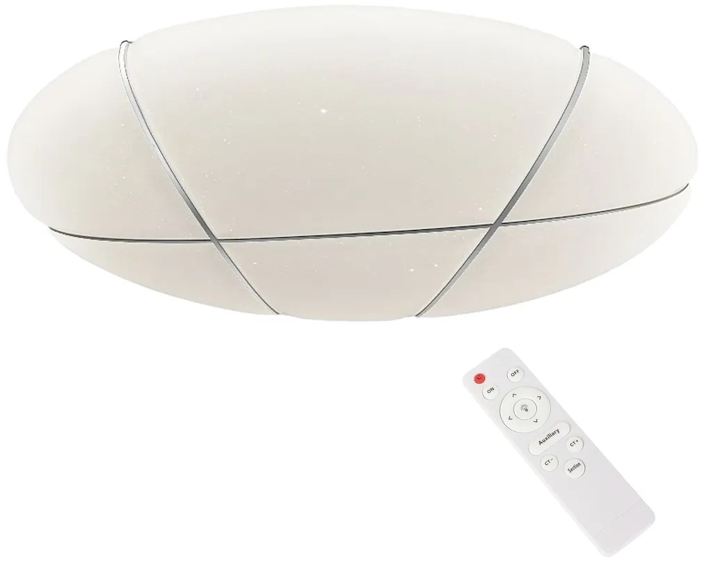 Stropné LED svietidlo Bob, 1x LED 24w, 3000-6000k, w, s ovládačom