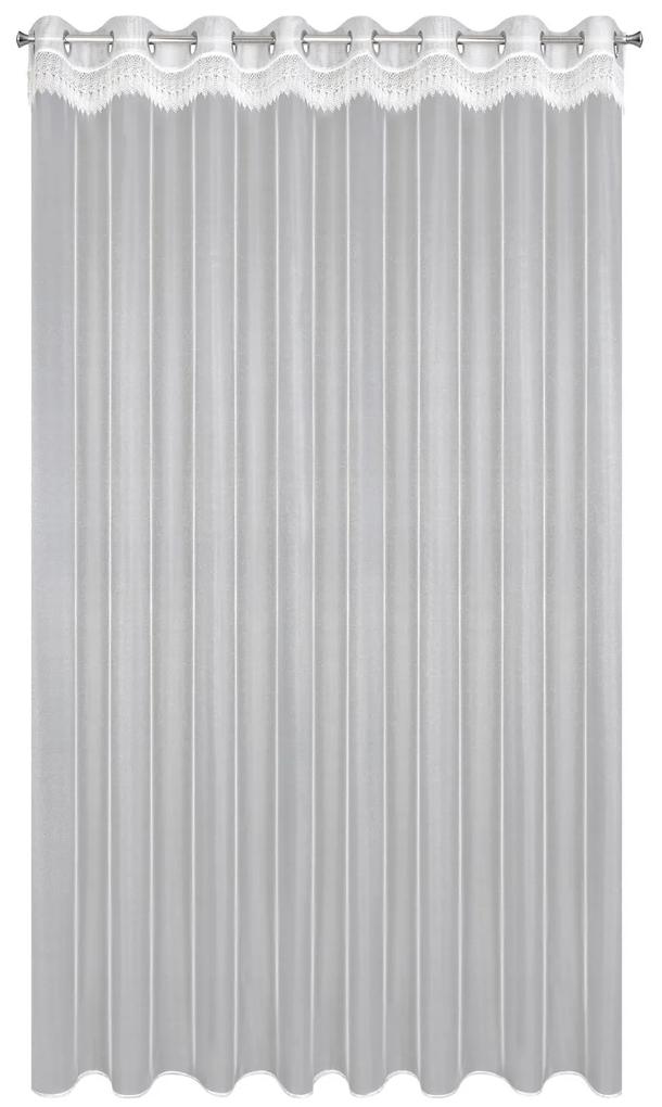 Hotová záclona SARI 1 350x250 CM biela