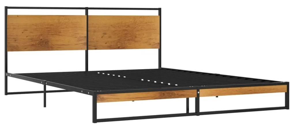 vidaXL Posteľný rám kovový 140x200 cm