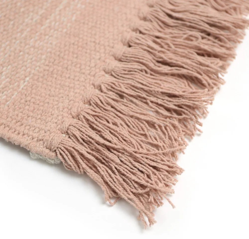 Oranžovo-ružový umývateľný koberec 100x150 cm Kirthy - Nattiot