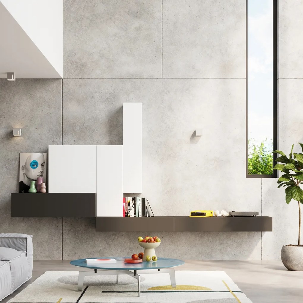 Nástenné svietidlo Pixar, 1x sivé kovové tienidlo