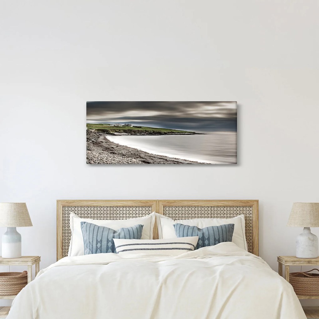 Obraz jazera za šera (120x50 cm)