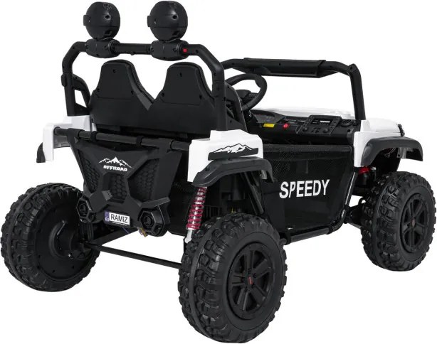Elektrické autíčko PASSION 4x4 biele