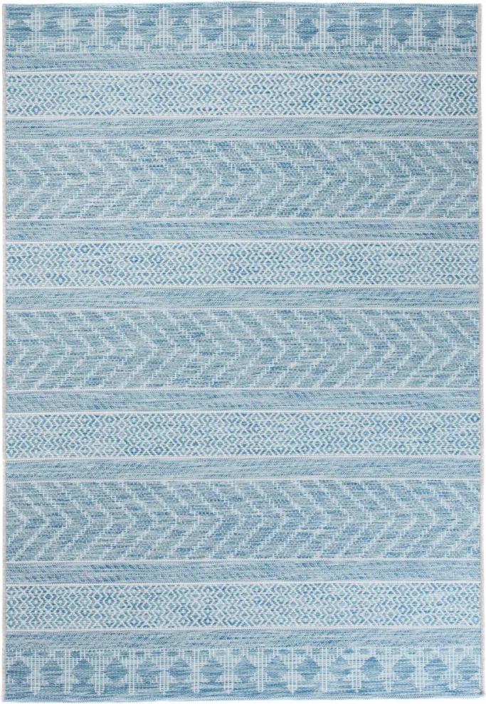 Vonkajší kusový koberec Duff modrý, Velikosti 160x229cm