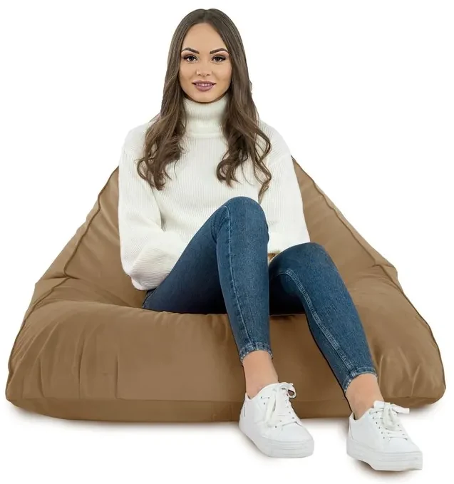 Sedací vak Bermudy Plyš Farba: Sivý
