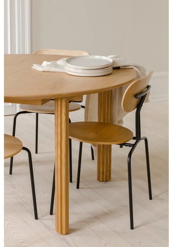 Jedálenská stolička v zlato-svetlo hnedej farbe Curious – UMAGE