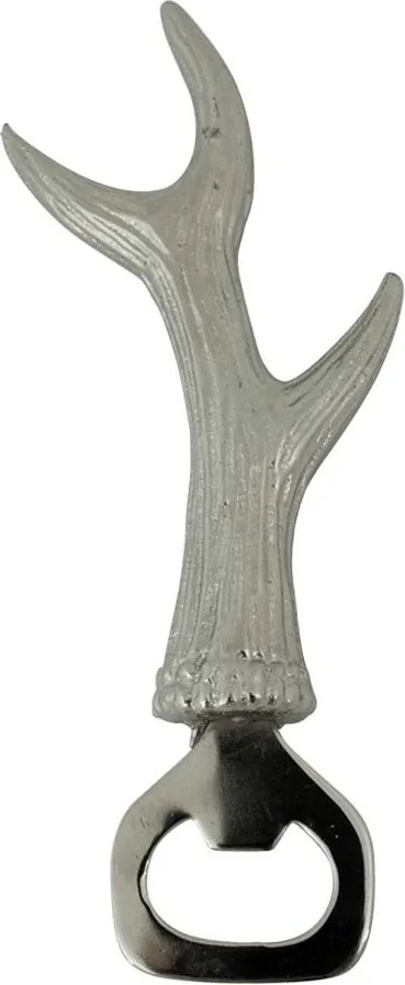 Otvárač na fľaše so strieborným parohom - 17 * 1 * 7cm