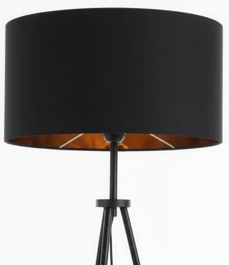 Stojacia lampa 1xE27/40W/230V čierna