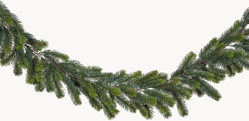 Ručne vyrobená exteriérová vianočná girlanda Winnipeg, D 180 cm