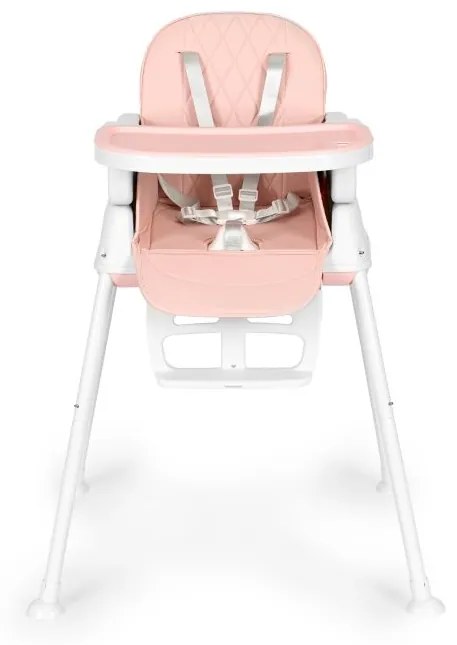 Detská stolička na kŕmenie 3v1 skladacia Ecotoys Pink