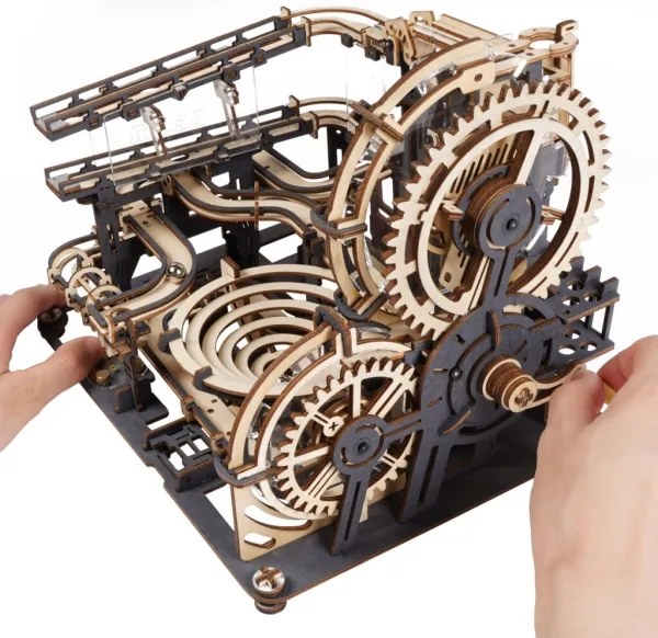 RoboTime - 3D skladačka guličkovej dráhy Mesto prekážok