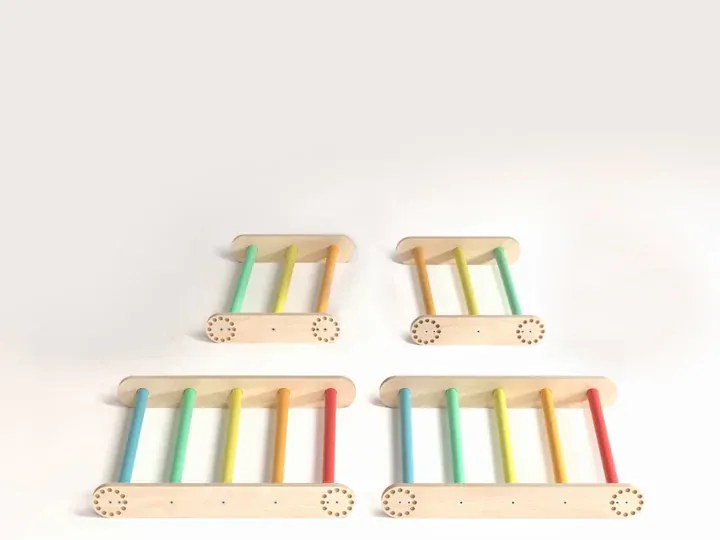 Malá lezecká zostava dúhová