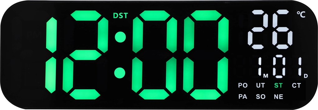 Digitálne hodiny JVD DH9016.1, 46cm