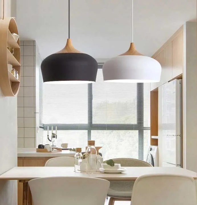 Toolight Bari White, závesné svietidlo 1xE27 APP183-1CP, biela-hnedá, OSW-00261