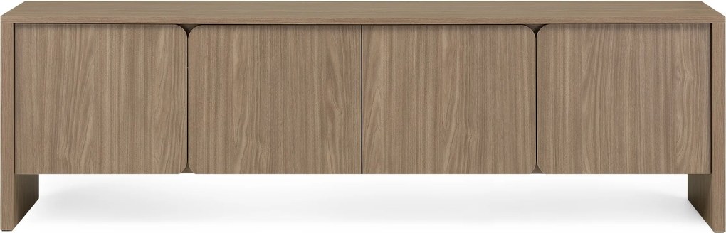 TV stolek Moku 200 cm dub perleťový