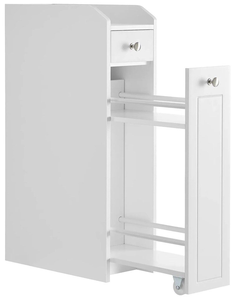 Kúpeľňová skrinka Vasagle Debora biela