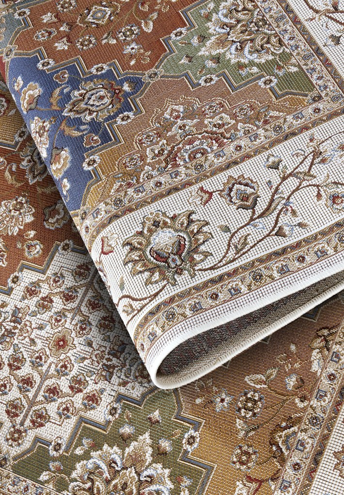 Villeroy & Boch, Kusový koberec Villeroy & Boch 106056 Cream, Multi – na von aj na doma, 200x285, viacfarebná, chodba / predsieň