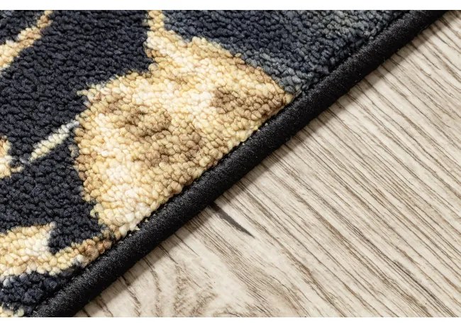 Protišmykový behúň MONSTERA Listy zlatý - Výpredaj