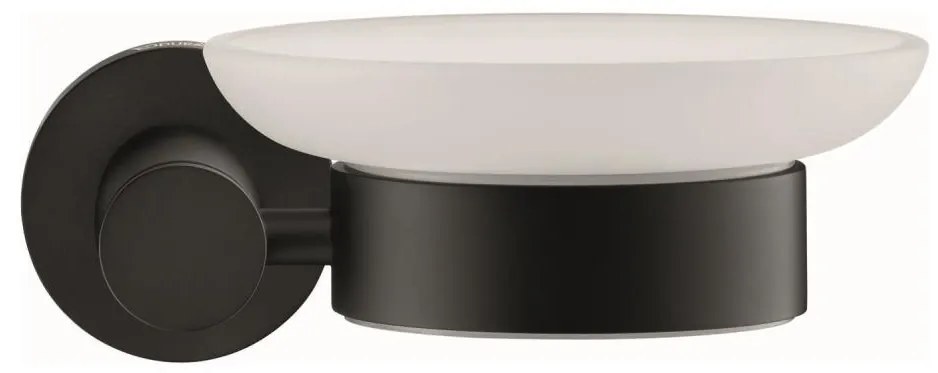 Duravit 99184600 - Nástenná mydelnička D-CODE pravá matná čierna
