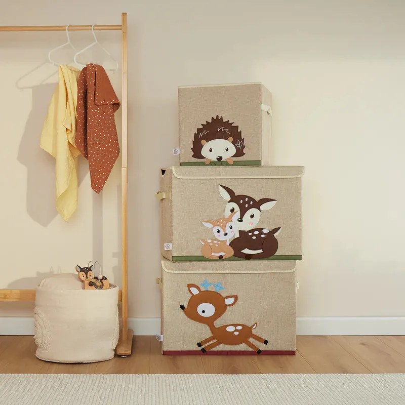 Bieco - Úložný box s vekom - jelenčeky