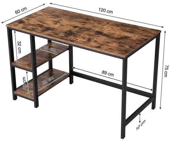 Kancelársky stôl LWD47X
