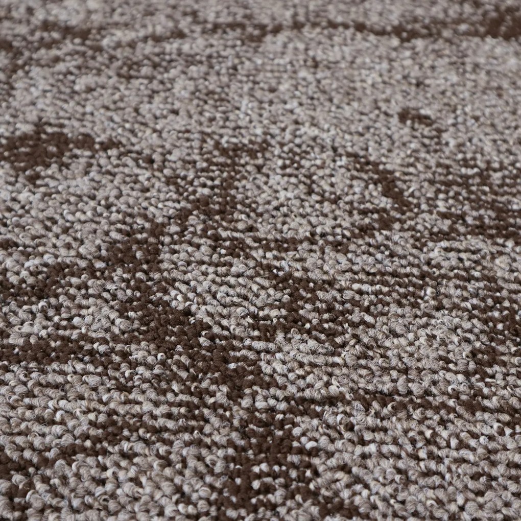 Metrážny koberec Marbeline 190 hnedá, na mieru, šíře 4m, hnedá, filc, detská izba, Spoltex