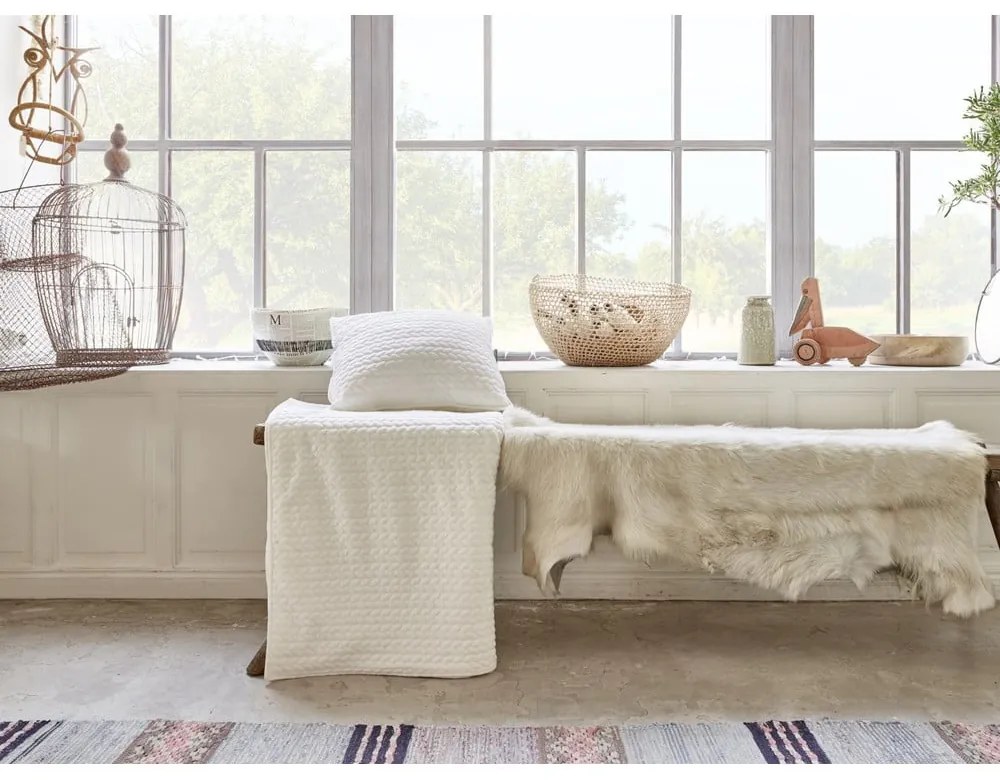 Sivý pléd Tiseco Home Studio Sommar, 130 × 170 cm