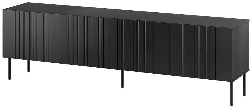 TV stolík Isla II čierny