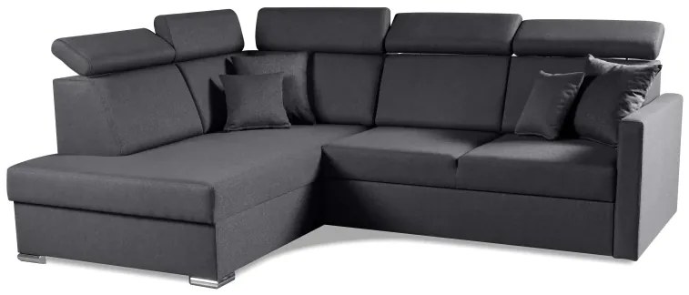 Rohová sedacia súprava Morrison XL, ľavá, sivá (tatum 283)