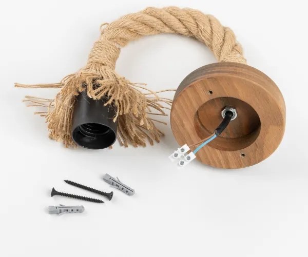 Brilagi - Nástenné svietidlo KOS 1xE27/60W/230V buk