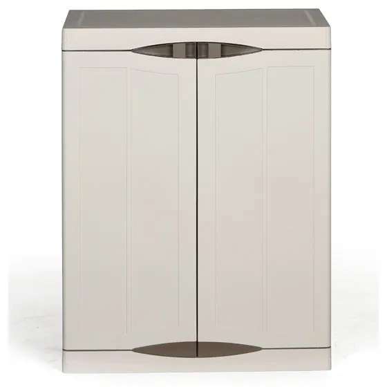 Plastová dielenská skriňa na náradie EVO, nízka, 700 x 470 x 900 mm